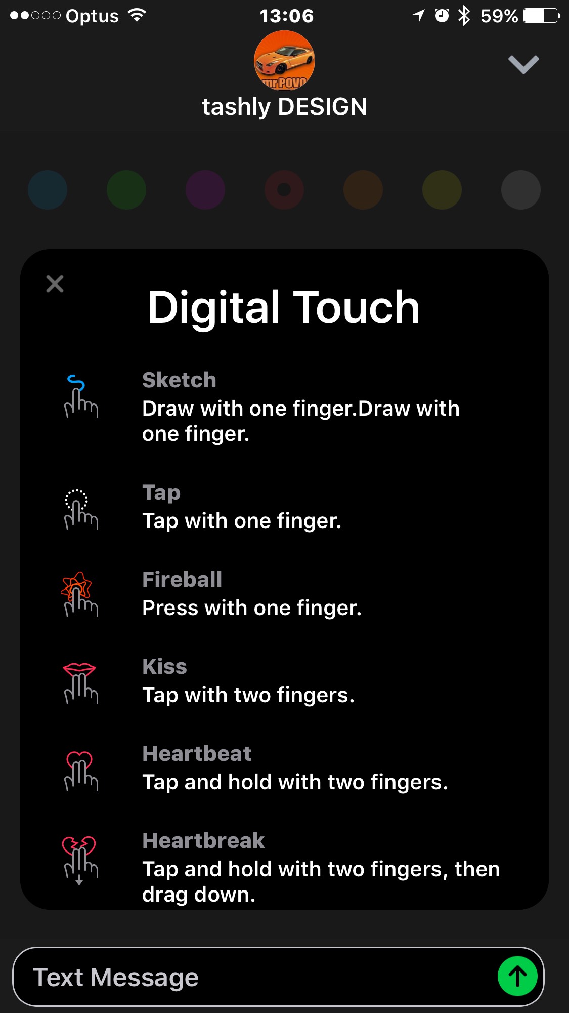 iOS 10 iMessage - Digital Touch